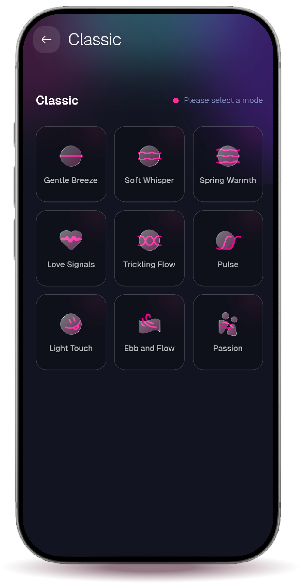 Aura Classic Mode interface